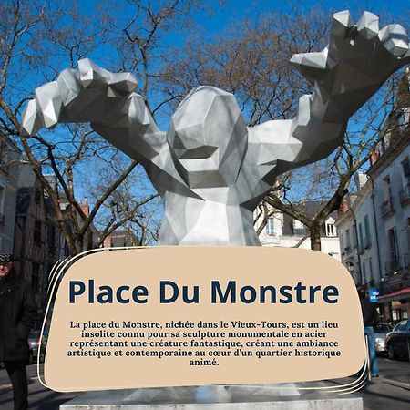 L'Oeillet - Place Plumereau Tours Exteriér fotografie