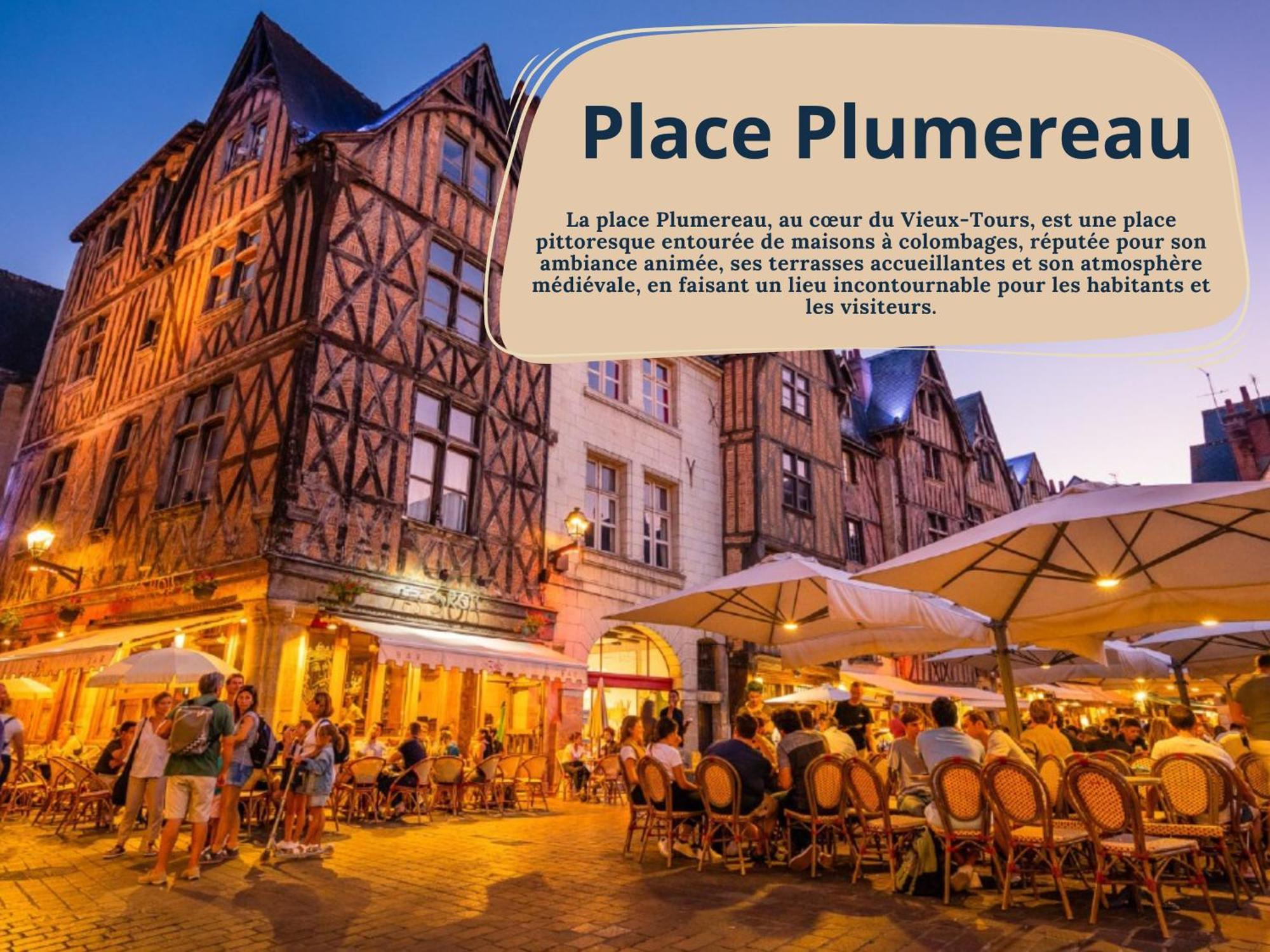 L'Oeillet - Place Plumereau Tours Exteriér fotografie